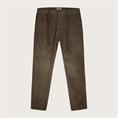 CHINO LONG LOOSE ELASTIC CORDUROY FRENCH G/D DK. MUD