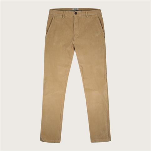 CHINO LONG SLIM CORDUROY 1000 STRIPES G/D BEIGE