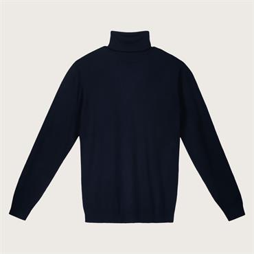 TURTLENECK 70%VISCOSE/30%NYLON NAVY