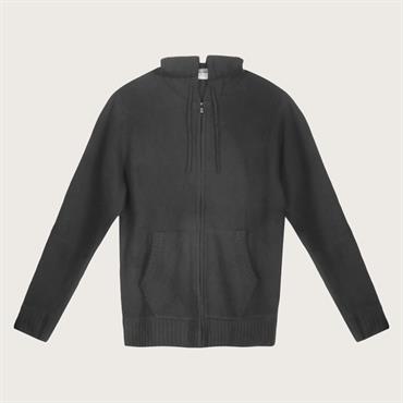 HOODIE ZIP 62%ACRY/30%NYL/6%WOOL/2%SPAND.C.ROCK