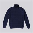 TURTLENECK 60%ACRY/25%CTN/15%WOOL NAVY