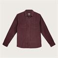 ITALIAN COLLAR L/S CORDUROY G/D BORDEAUX