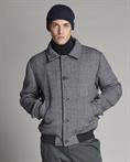 JACKET HERRINGBONE GREY