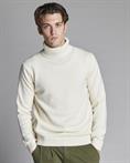 TURTLENECK 80%WOOL/20%NYLON OFF WHITE