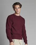 ROUND NECK 80%WOOL/20%NYLON BORDEAUX