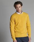 ROUND NECK 80%WOOL/20%NYLON YELLOW