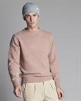 ROUND NECK 80%WOOL/20%NYLON PINK