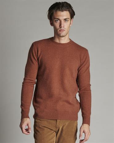 ROUND NECK 42%ACRY/30%POLY/28%POLIAMIDE CARAMEL