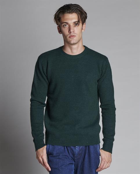 ROUND NECK 42%ACRY/30%POLY/28%POLIAMIDE MIL.GREEN