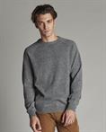 ROUND NECK 80%WOOL/20%NYLON GREY