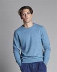 ROUND NECK 35%NYL/31%VISC/30%WOOL/4% CASHMERE SKY MEL.