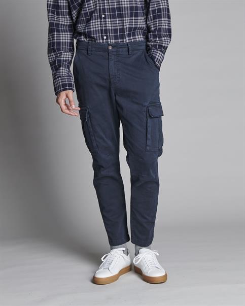 CARGO LONG TWILL STRETCH G/D NAVY