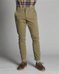 CHINO LONG SLIM TWILL STRETCH G/D MUD