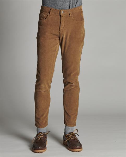 5 PKT SLIM CORDUROY 1000 STRIPES G/D OTTER