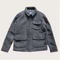 3 PKT JACKET BOILED WOOL C.ROCK