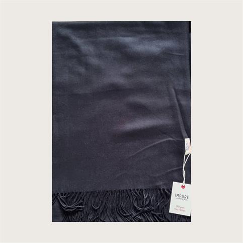 SCARF 100% ACRYLIC BLACK