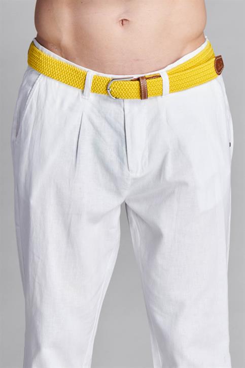 BELT COTTON STRETCH YELLOW