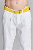 BELT COTTON STRETCH YELLOW