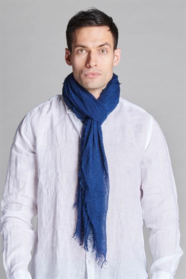 PASHMINA VISCOSA/COTTON NAVY