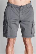 CARGO SHORT COMF. TWILL STRETCH G/D C.ROCK