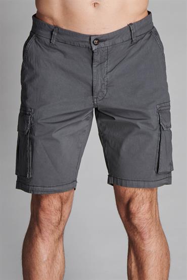 CARGO SHORT COMF.POPELINE G/D C.ROCK