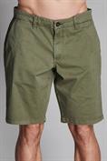 CHINO SHORT COMF. TWILL STRETCH SUN G/D MIL.GREEN