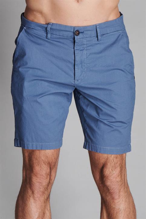 CHINO SHORT COMF.POPELINE G/D DUST