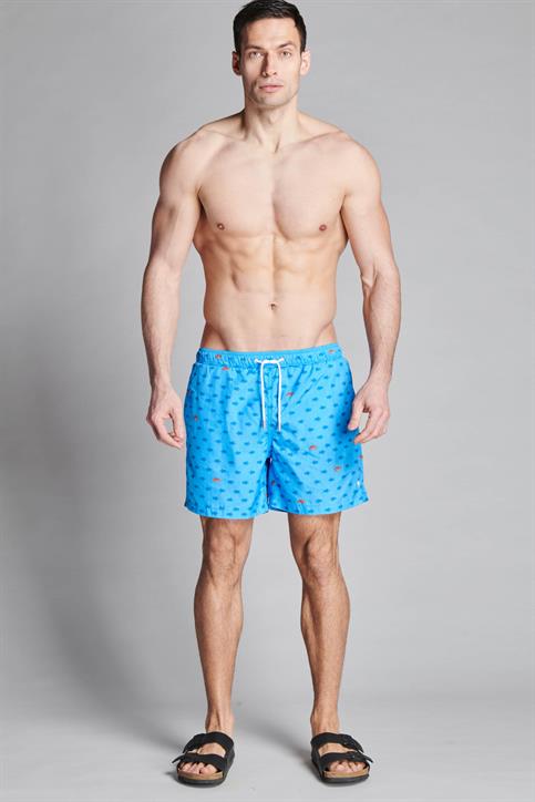 SWIMMING TRUNKS POLY.ALLOVER TURTLE NIAGARA