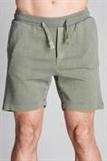 BERMUDA FLEECE COTTON G/D  MIL.GREEN