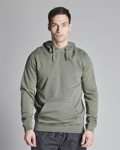 HOODIE FLEECE COTTON L/S G/D MIL.GREEN