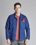 4 PKT JACKET DENIM G/WASH NAVY