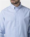 BTN DOWN COLLAR L/S OXFORD SOFT WASH SKY