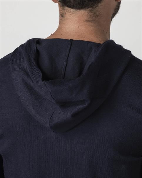 HOODIE 80%VISCOSE/20%POLY NAVY