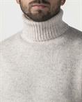 TURTLENECK 70%WOOL/25%NYL/5%ALTRO CREAM