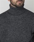 TURTLENECK 70%WOOL/25%NYL/5%ALTRO GREY