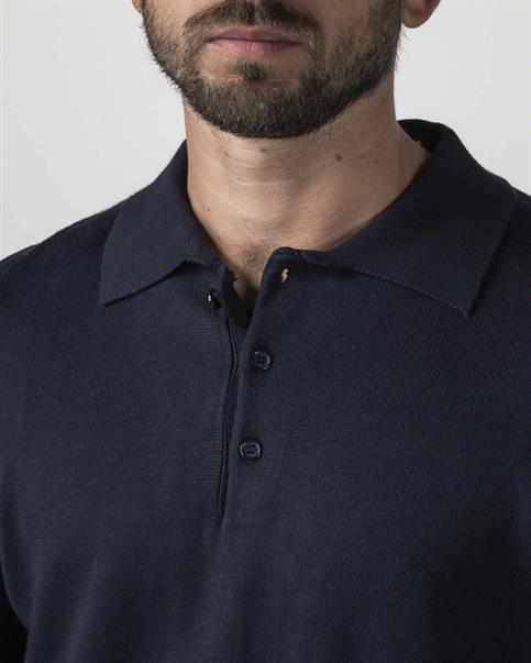 POLO 80%VISCOSE/20%POLY NAVY