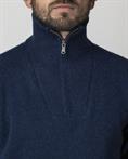 TURTLENECK 80%WOOL/20%NYLON NAVY