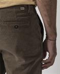 CHINO LONG SLIM CORDUROY FRENCH G/D MUD