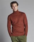 TURTLENECK 70%VISCOSE/30%NYLON RUST