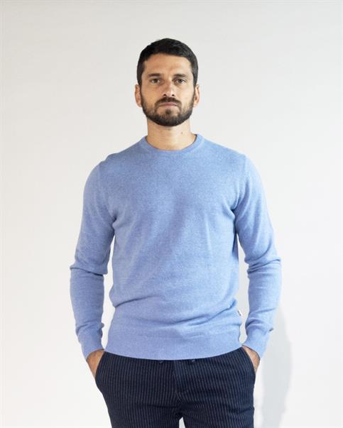 ROUND NECK 25%VISC/25%POLYAM/45%E.F.MERINO/5%CASH SKY