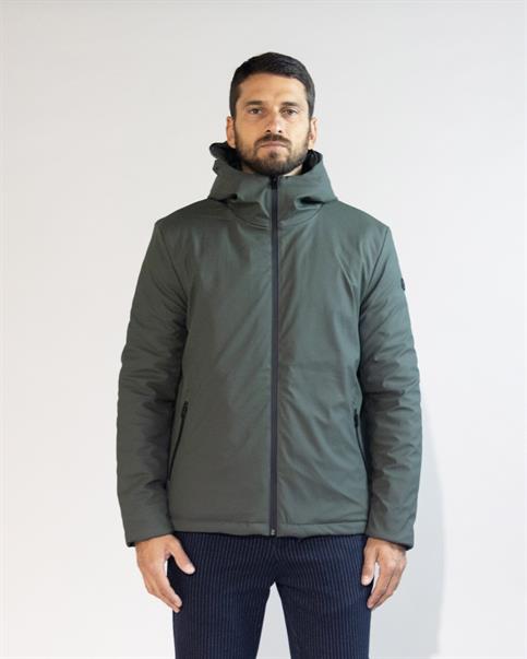 HOODIE JACKET TECHNICAL MIL.GREEN