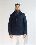 PEACOT MIXED WOOL NAVY