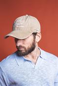 CAP LOVE COTTON STONE WASH BEIGE