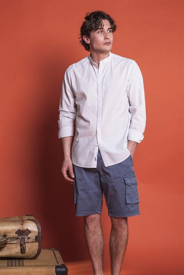 CARGO SHORT COMF. TWILL STRETCH G/D DUST