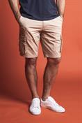 CARGO SHORT COMF.POPELINE STRETCH G/D DESERT