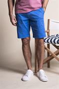 CHINO SHORT COMF.TWILL STRETCH G/D BLUE CHINA