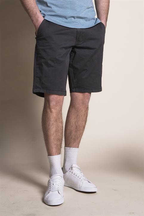 CHINO SHORT COMF.TWILL STRETCH G/D C.ROCK