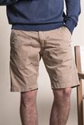 CHINO SHORT COMF.TWILL STRETCH G/D EMBR. FUERTE BEIGE