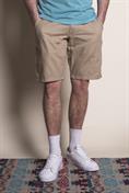 CHINO SHORT COMF.MIX LINEN G/D DESERT