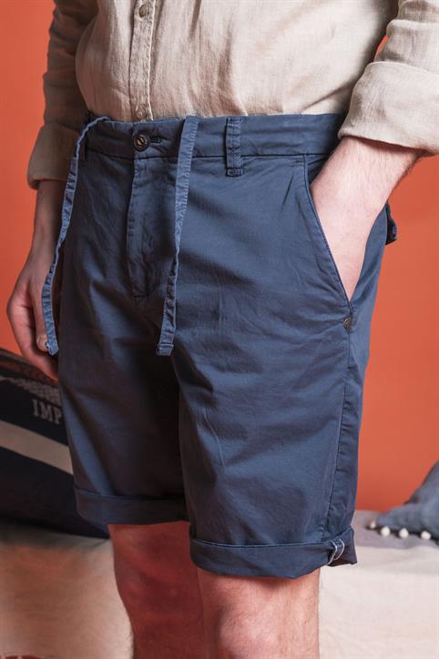 CHINO SHORT COMF.TWILL STRETCH G/D DENIM